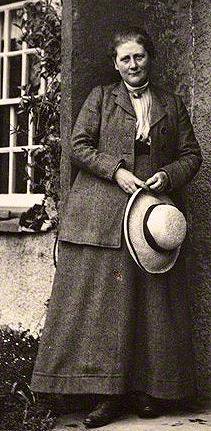 Britanska pisateljica Beatrix Potter okrog leta 1913 FOTO: National Portrait Gallery London/Public Domain
