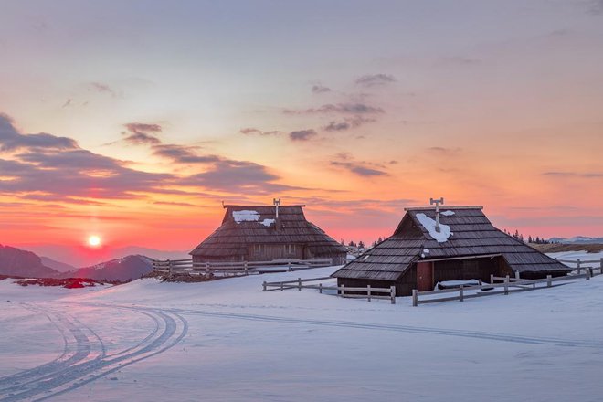 Zimska idila na Veliki planini Foto: Xseon/shutterstock
