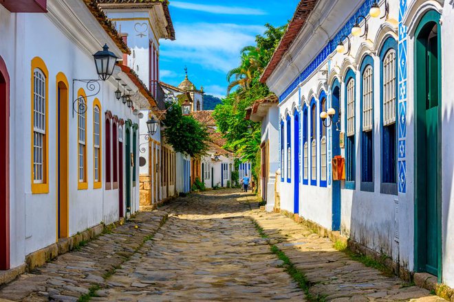Čudovita kolonialna arhitektura zaznamuje ta brazilski kraj. Foto: Catarina Belova/Shutterstock
