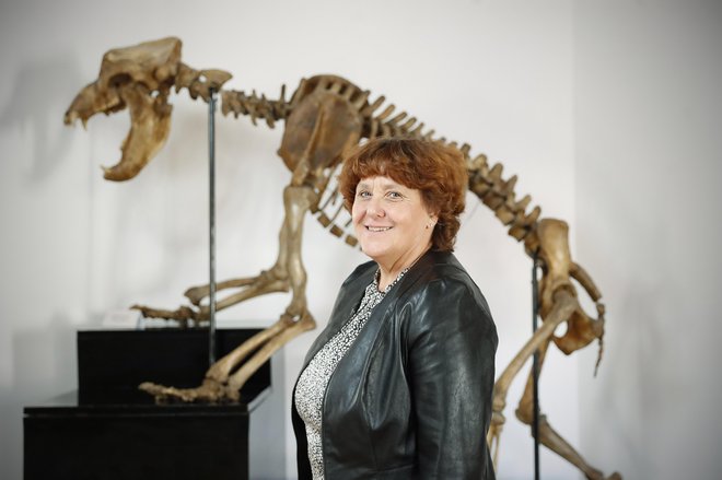Nadja Zupan Hajna, slovenska raziskovalka, geologinja, krasoslovka. Foto: Leon Vidic/delo
