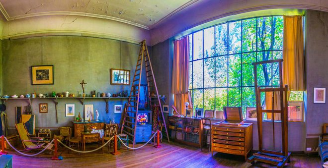 V Aix-en-Provence si je še danes mogoče ogledati atelje postimpresionističnega slikarja Paula Cézanna Foto: Trabantos/shutterstock