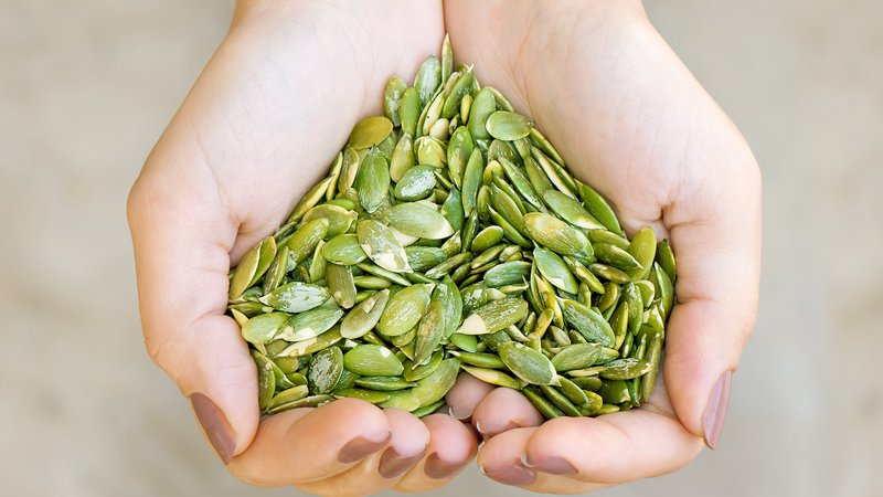 Fotografija: Bučna semena vsebujejo veliko magnezija. Foto: Shutterstock