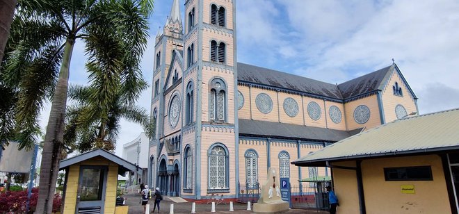 Katedrala v Paramaribu, foto: Ivo Mulec