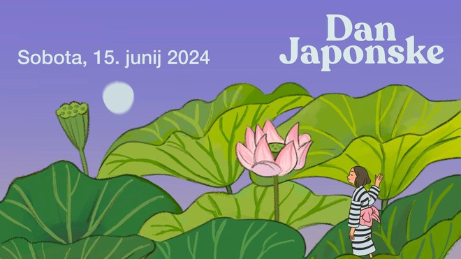 Dan Japonske 2024, ilustracija in oblikovanje: Eliza & Mishela