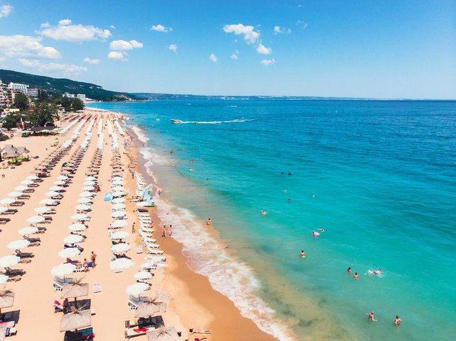 Ena najbolj priljubljenih bolgarskih plaž ob Črnem morju je Zlata plaža. Foto: Shutterstock