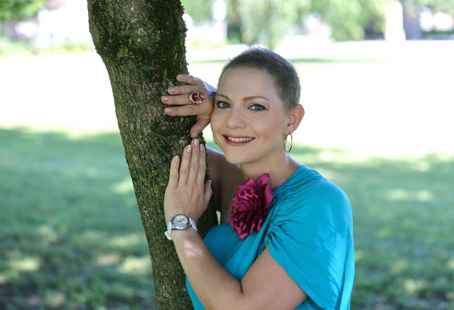 Tanja Žagar je na svoj 42. rojstni dan, 1. julija, razkrila, da ima raka dojk. Foto: Dejan Javornik