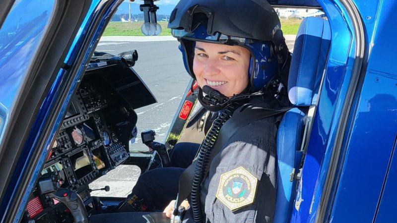 Fotografija: Tanja Novak poudarja, da je spol nikakor ne omejuje pri njenem delu. Foto: Slovenska policija