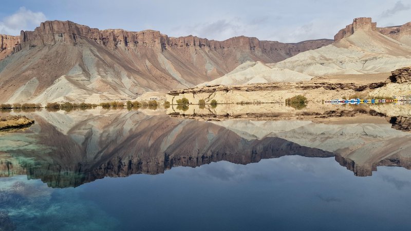 Fotografija: Narodni park Band e Amir, v katerem je sedem jezer. Foto: Ivo Mulec