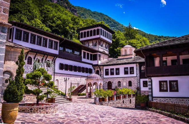 Samostan sv. Bigorski je bil svojčas nepremagljiva trdnjava. Foto: Igor Panevski/Shutterstock