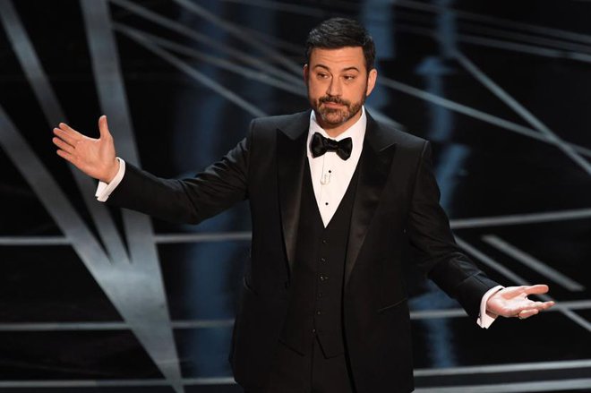 Voditelj Jimmy Kimmel ni prizanesel niti ameriškemu predsedniku.