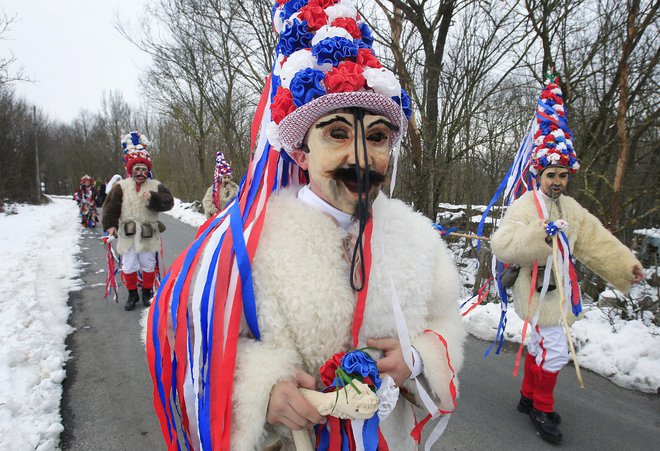 Hrušiški Škoromati. Foto: Leon Vidic/Delo