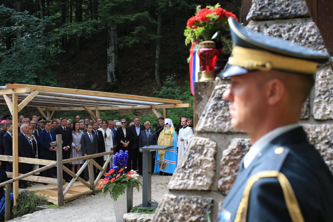 Slovenija in Rusija pri ruski kapelici utrdili prijateljstvo 