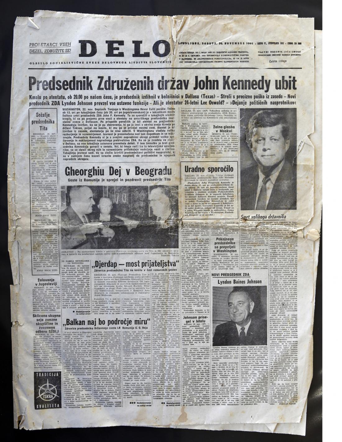 Gradivo o atentatu na Kennedyja objavljeno!
