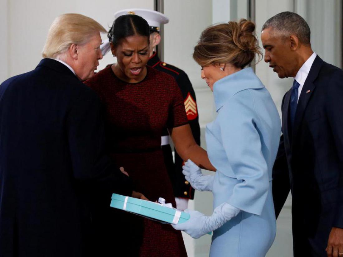 Michelle Obama razkrila, kaj je bilo v škatli