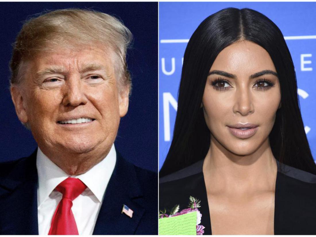 Kim Kardashian po pomilostitev k Donaldu Trumpu