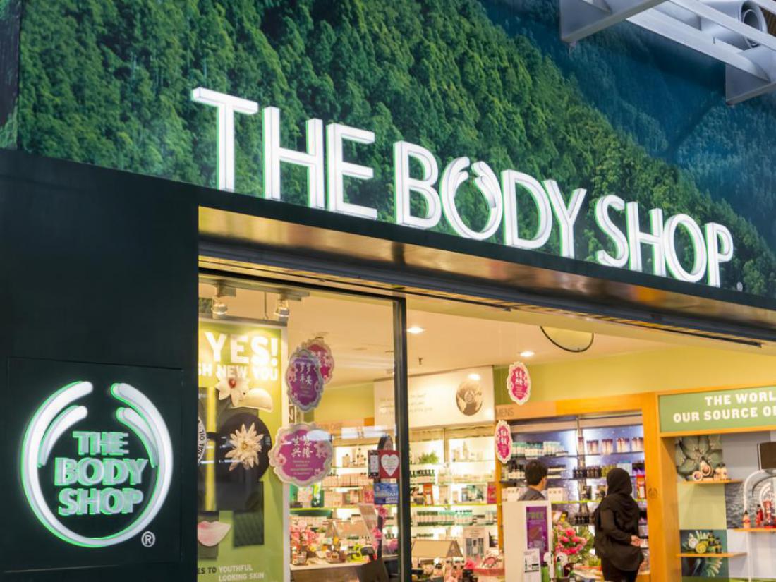Prva trgovina The Body Shop v Sloveniji