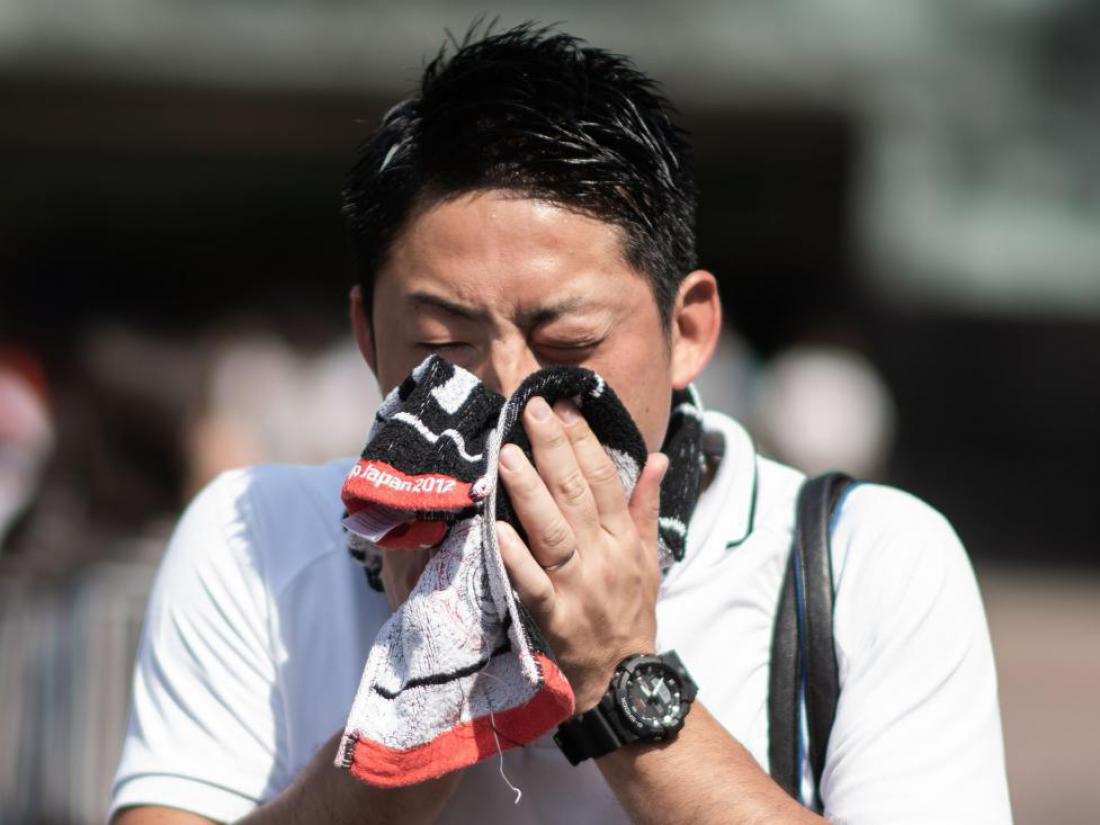 Vročinski val na Japonskem ubil že 80 ljudi