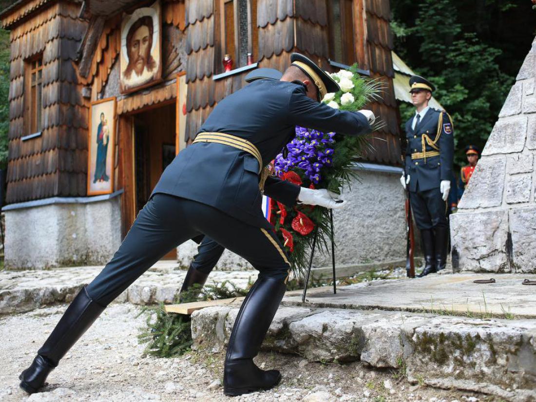 Pahor pri Ruski kapelici: Skupaj si prizadevajmo za mir