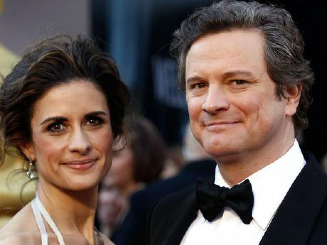 Colin Firth in Livia Giuggioli: ločil ju ni niti zalezovalec