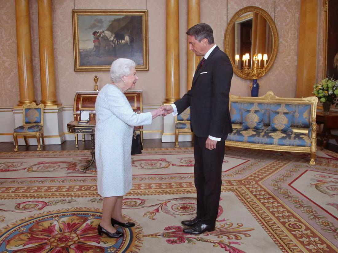 Pahor se je družil s kraljico