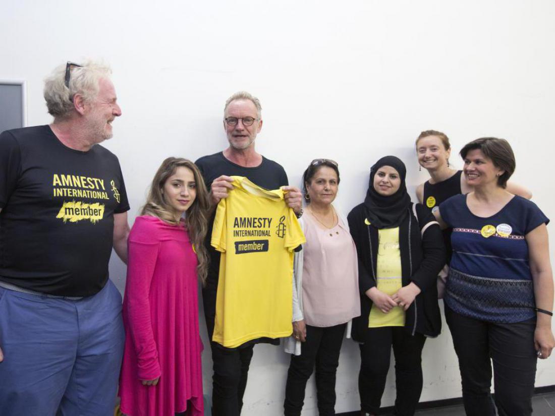 Direktorica Amnesty International Slovenije: Sting nas je vse očaral