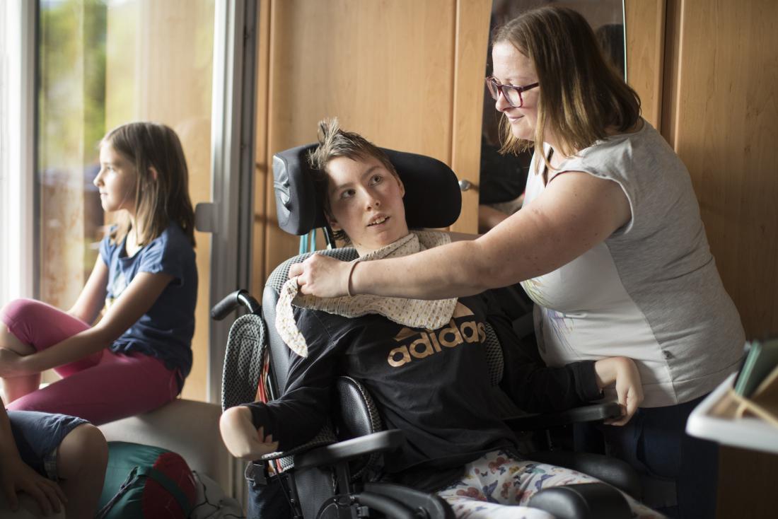 Petra Vrankar, mama otroka s cerebralno paralizo: Sara me je prizemljila