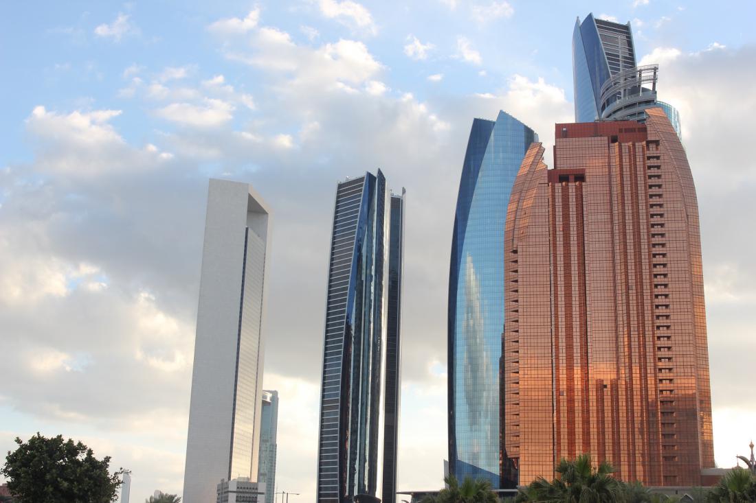 Znamenita skupina nebotičnikov – Etihad Towers