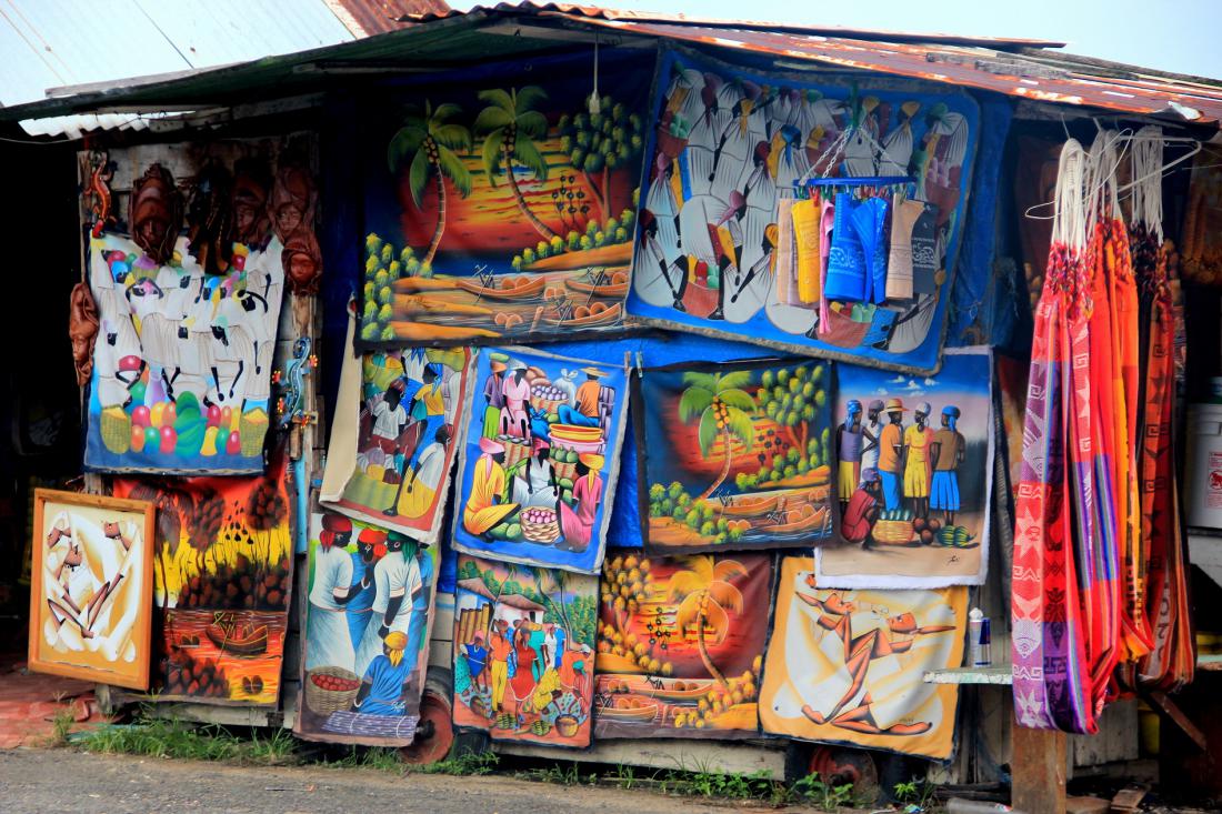 Umetniška eksplozija barv na Karibskem otočju