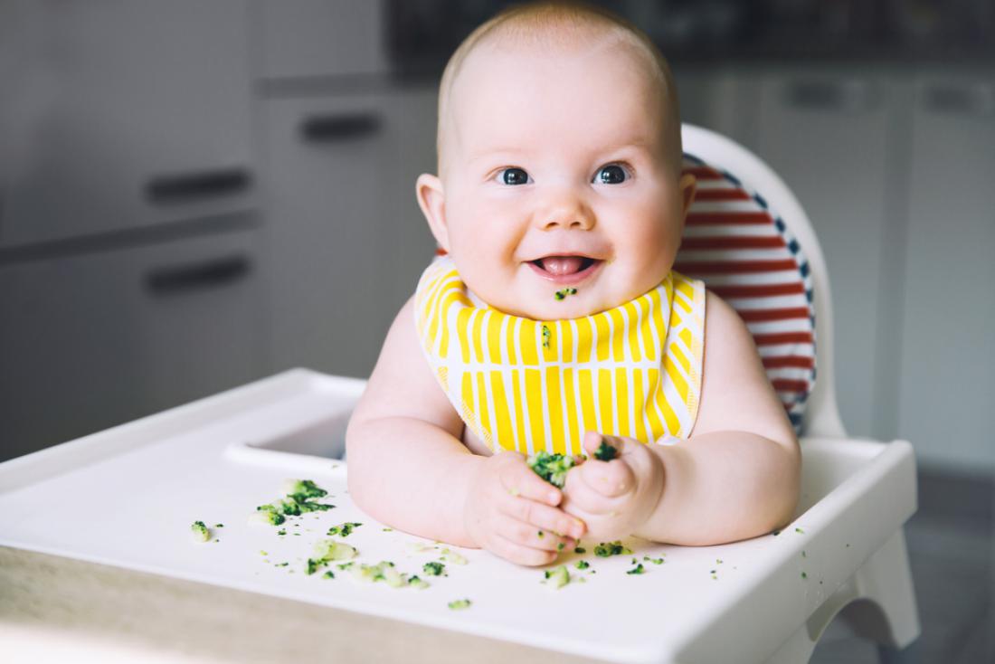 Foto: V tem obdobju mnogi otroci uživajo v hrani, ki jo lahko jedo z rokami. Foto: Natalia Deriabina/Shutterstock