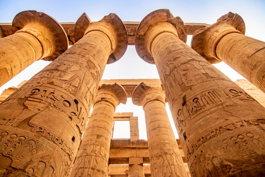 Zdaj ko ni gneče, si lahko mirno ogledate veličastne ostanke Starega Egipta, kot je ta tempelj v Karnaku. Foto: Bist/Shutterstock