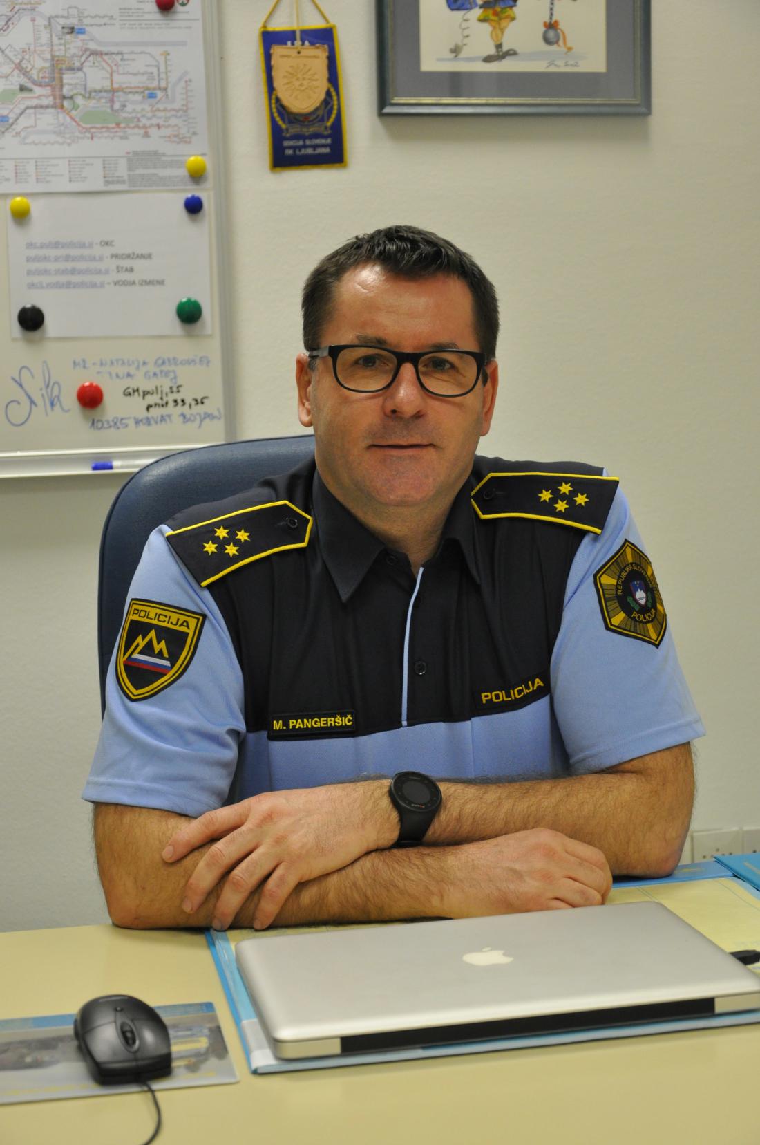 Mihael Pangeršič, višji samostojni policijski inšpektor