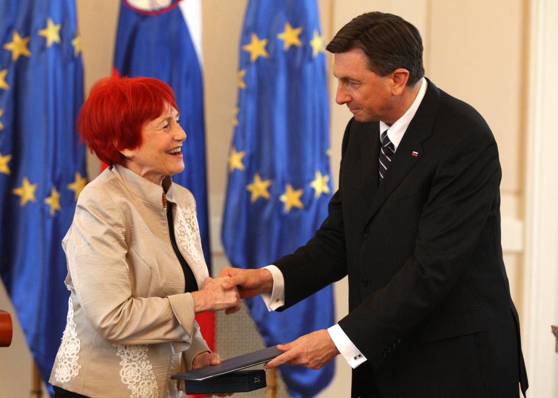 2014 jo je predsednik republike Borut Pahor odlikoval z medaljo za hrabrost. Foto: Igor Zaplatil