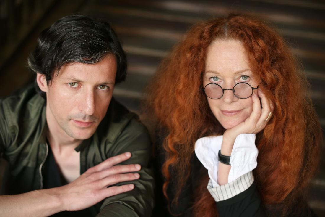 Boštjan Narat in Neca Falk, ki sta leta 2014 združila moči, da je nastal album Od daleč. Foto: Jure Eržen