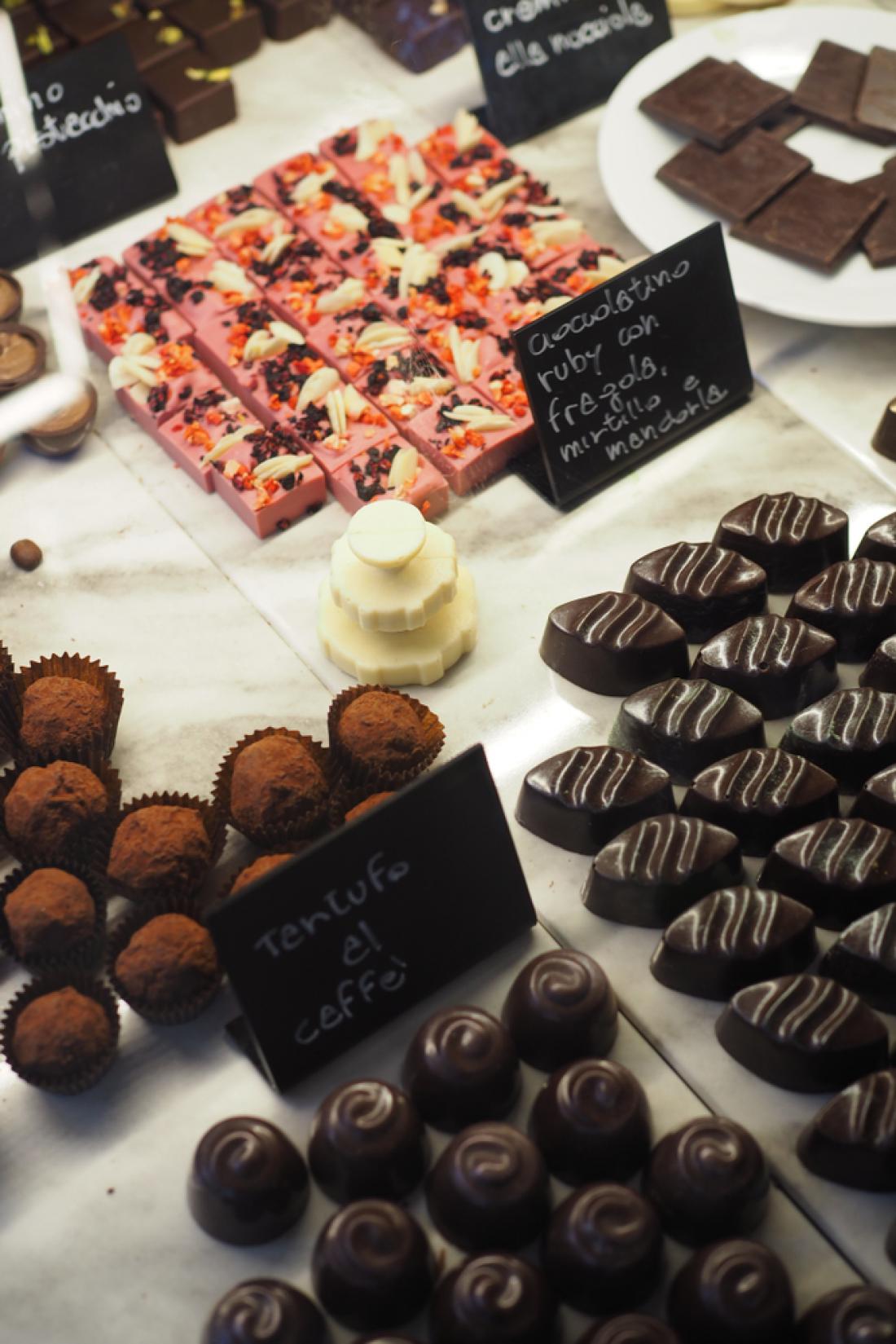 Oktobra je v Perugii eden največjih evropskih festivalov čokolade. Foto: Olga Merolla/Shutterstock