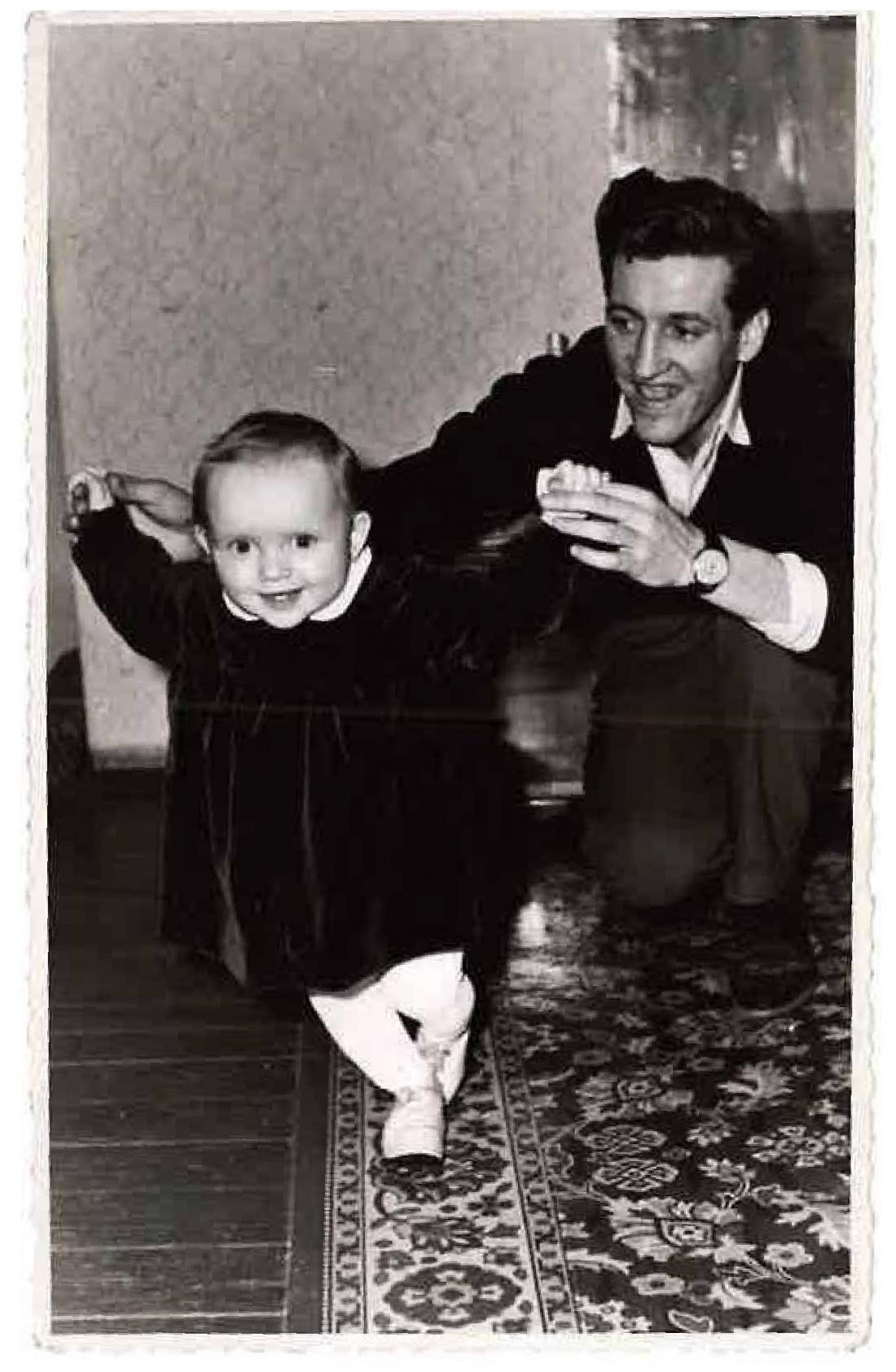Malčica Renata s svojim očetom Hubertom