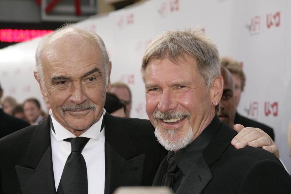 S Harrisonom Fordom sta zaigrala očeta in sina v pustolovščini o Indiana Jonesu. Foto: Everett Collection/Shutterstock