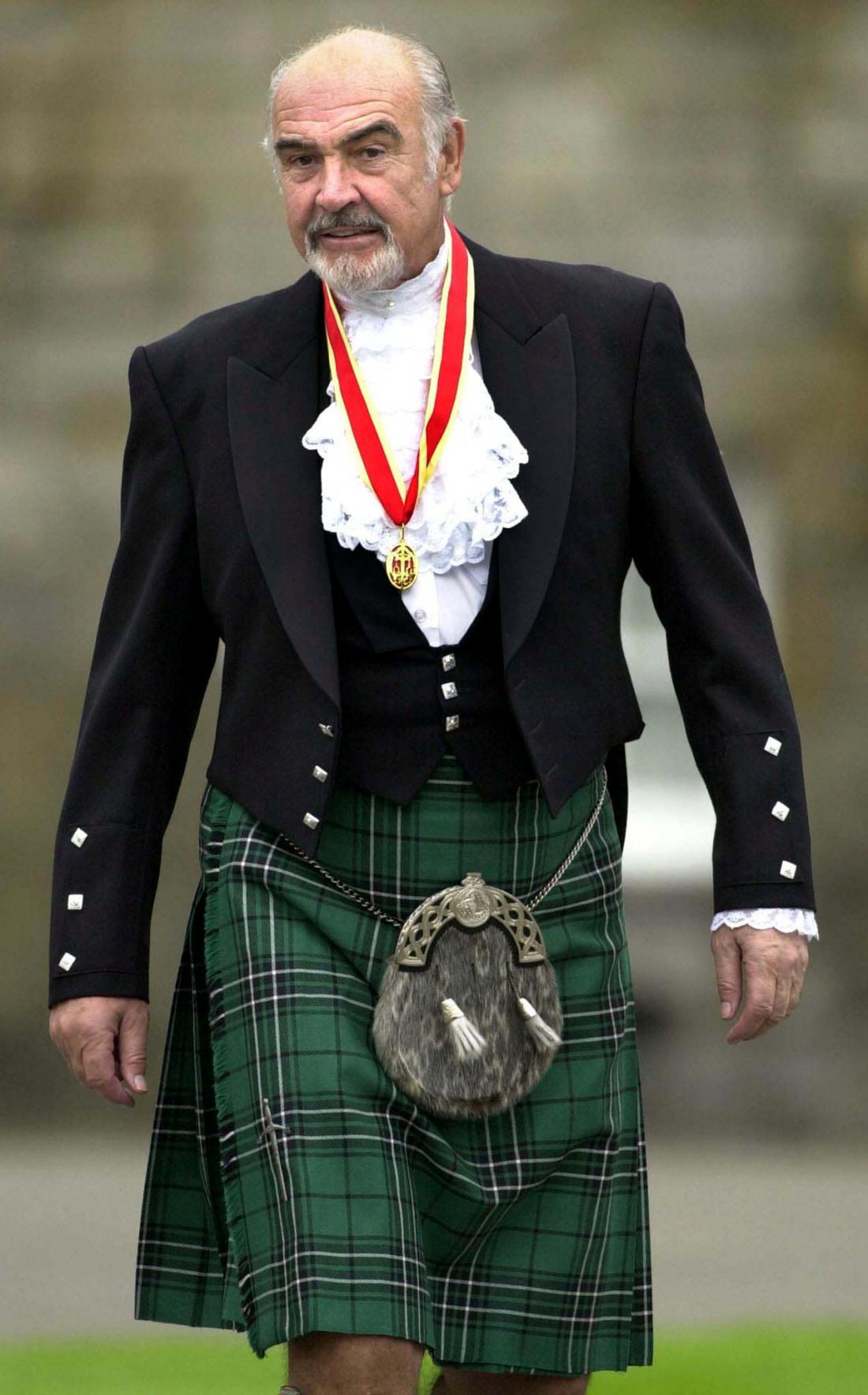 Na svoje škotske korenine je bil izredno ponosen. Foto: Reuters