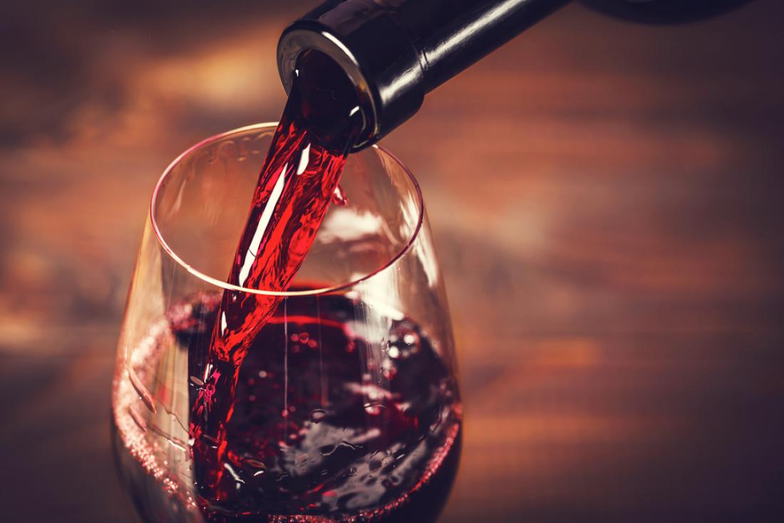 Velik krivec za migreno je tudi rdeče vino.