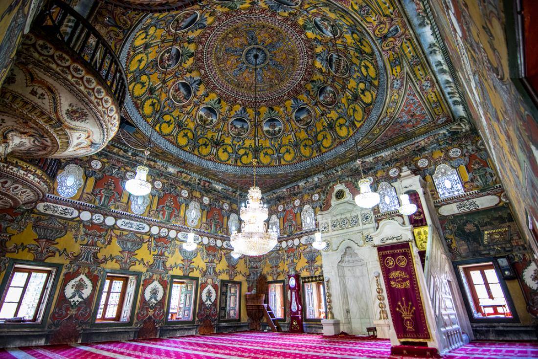 Pisana mošeja v Tetovem. Foto: fkaymak/Shutterstock