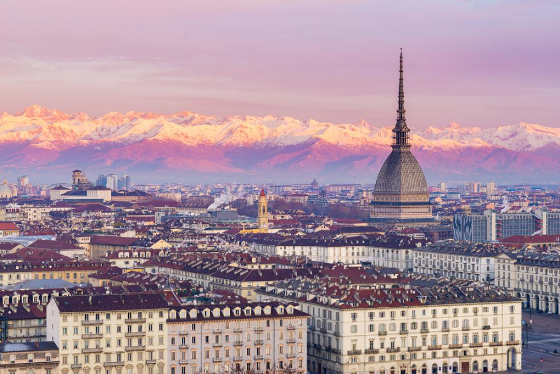 Najvišji muzej na svetu je v stolpu Mole Antonelliana, ki je ponos Torina. Foto: Fabio Lamanna/Shutterstock